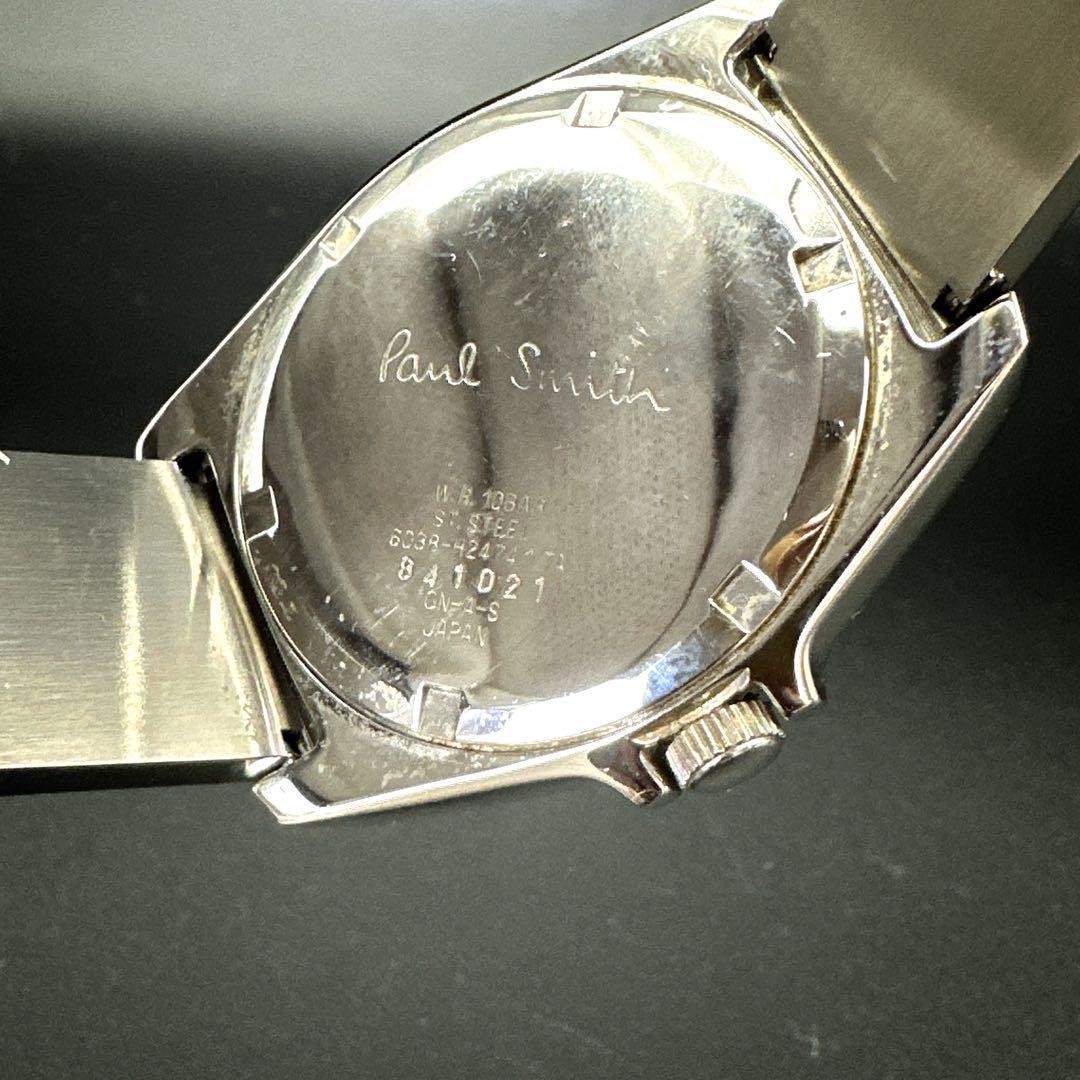 Paul Smith Closed Eyes 6038-H24741 Quartz Watch 35mm Black Dial Date Men’s