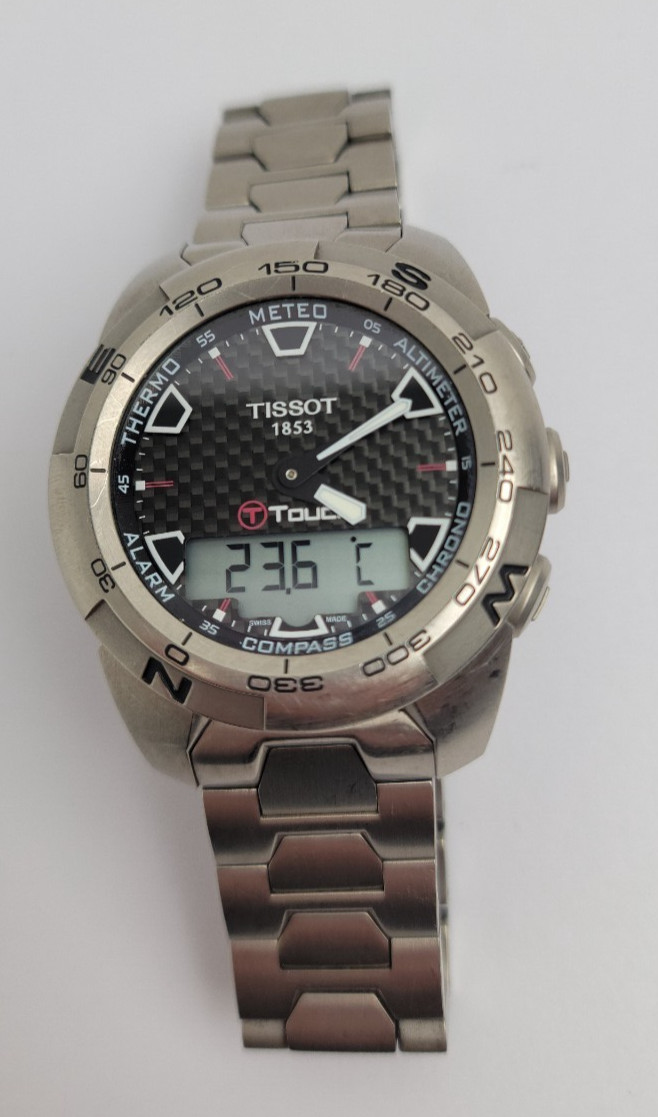 TISSOT Men’s Quartz Watch 10bar Waterproof Date Display T013.420.44.201.00