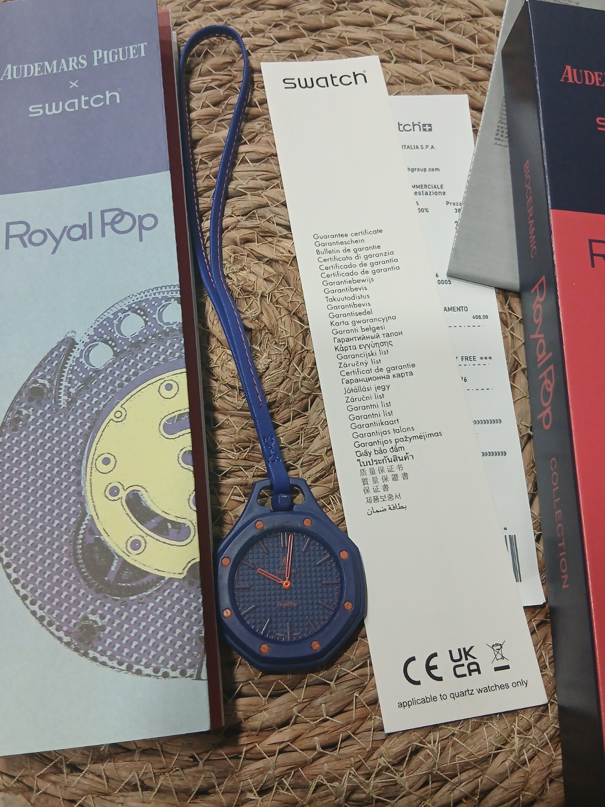 Audemars Piguet X Swatch Royal Pop