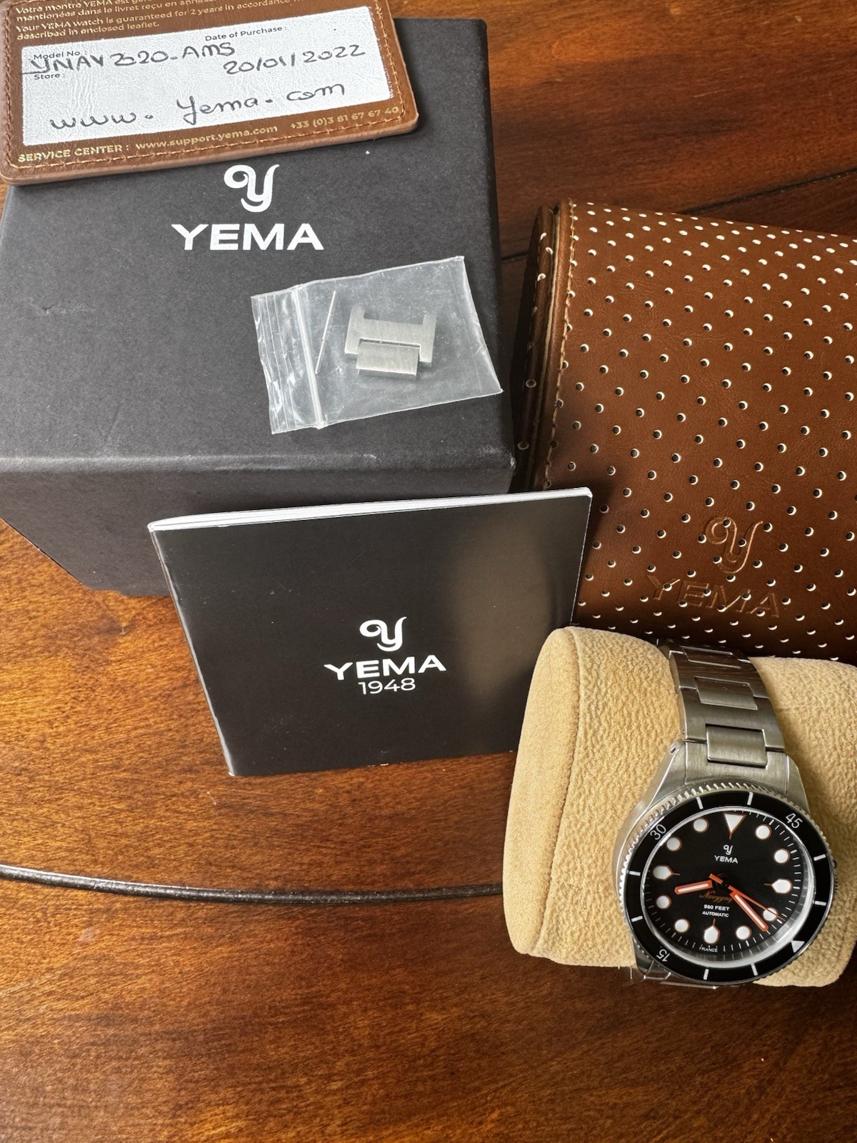 Yema Navygraf Maxi Dial • Automatic • 39mm • Full Kit