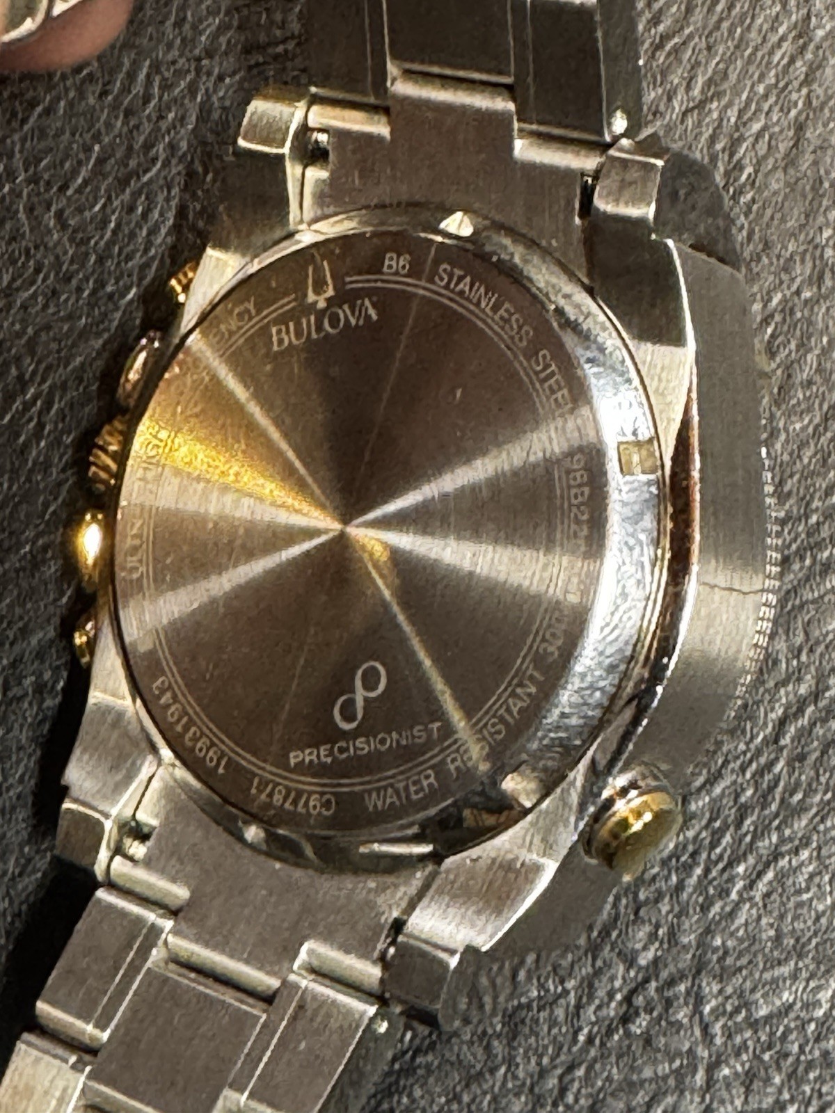 Bulova Precisionist Chronograph Men’s Black Watch – 98B228~