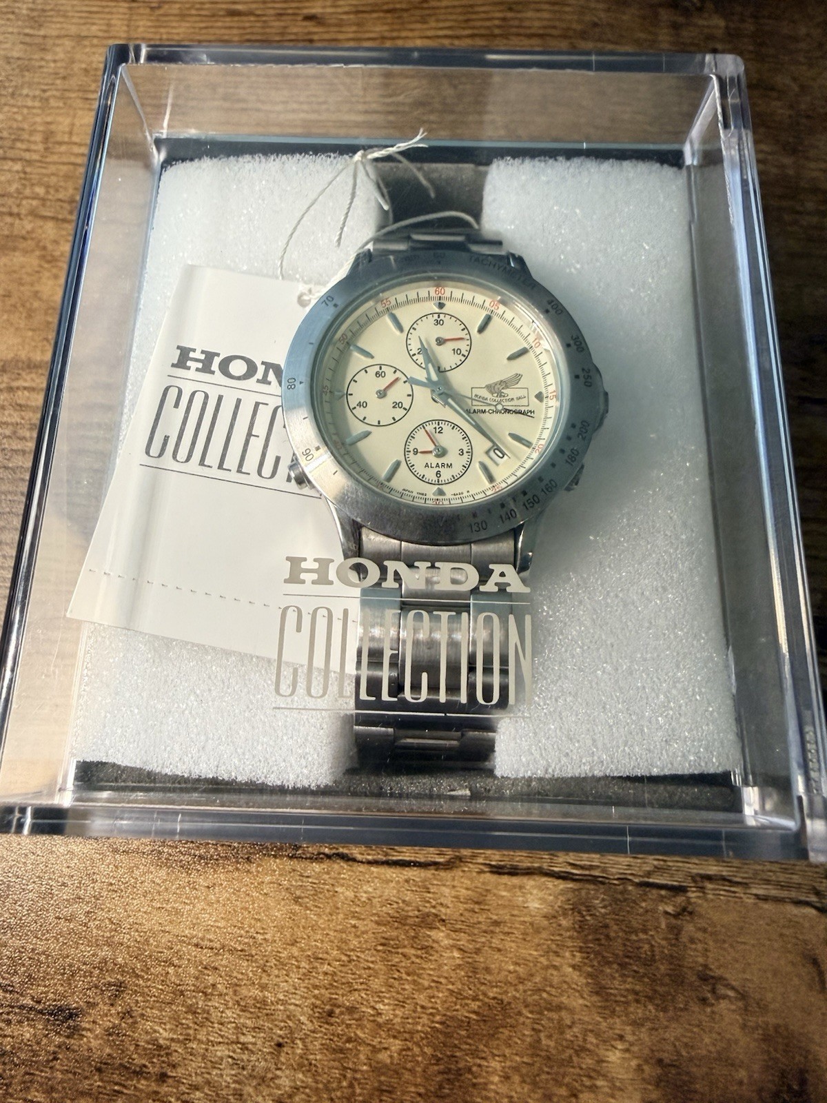 Honda Collection Chronograph Rare F-1 1965 RA272 win Ivory Dial