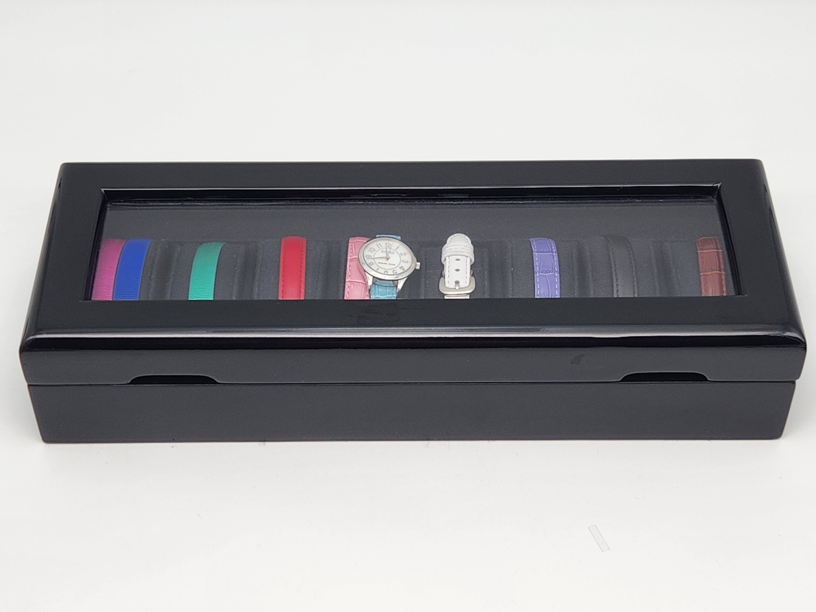 Ecclissi Sterling Silver 925 Changeable Band Watch in Case – New Battery