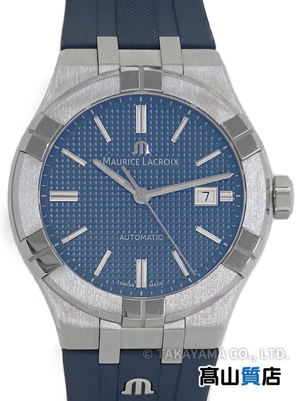 Maurice Lacroix AI6008-SS001-430-1 Blue Automatic SS Month Men’s Watch