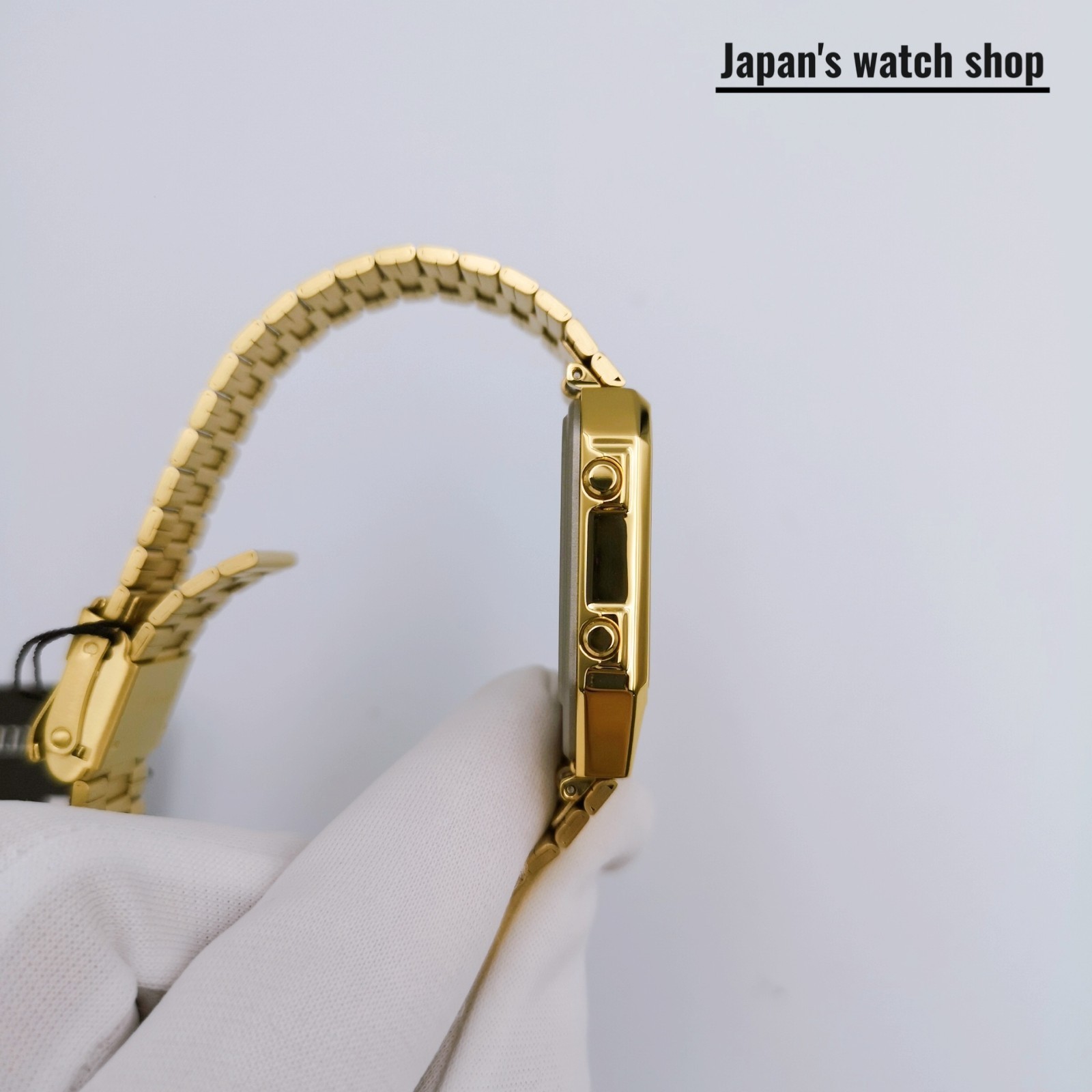 CITIZEN Record Label JG2103-56P Gold Stainless Steel Women’s Watch New in Box