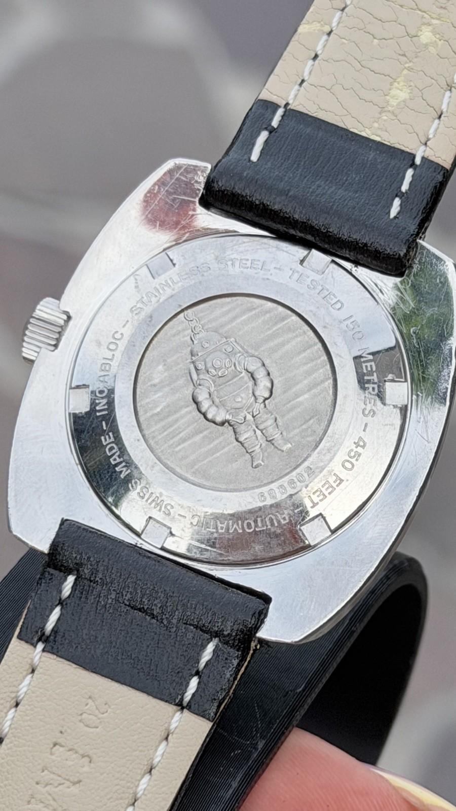 Jungfrau Sub 150M 38mm Automatic ETA Bezel Bakelite Steel