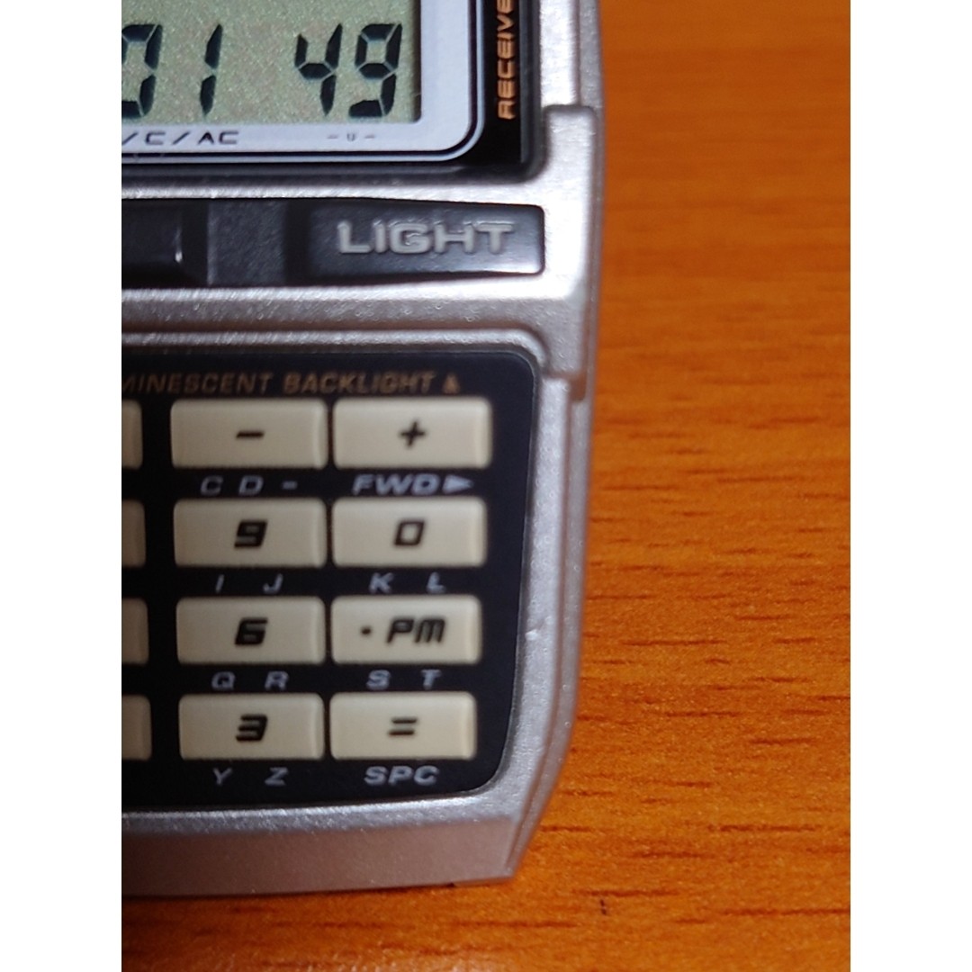 CASIO Wave Ceptor Digital Data Bank W151 Watch