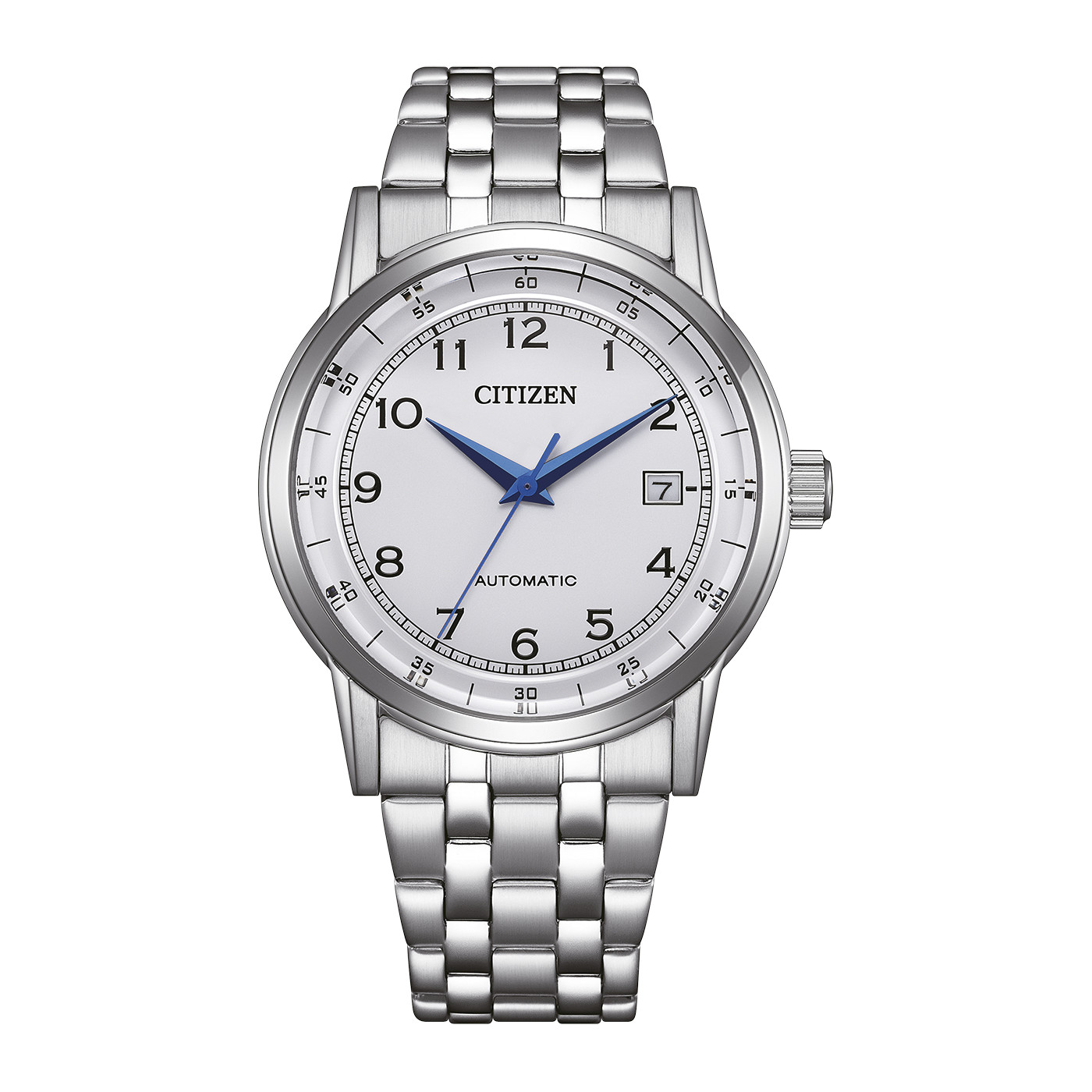 Citizen Silver Mens Analogue Watch NJ0210-56A
