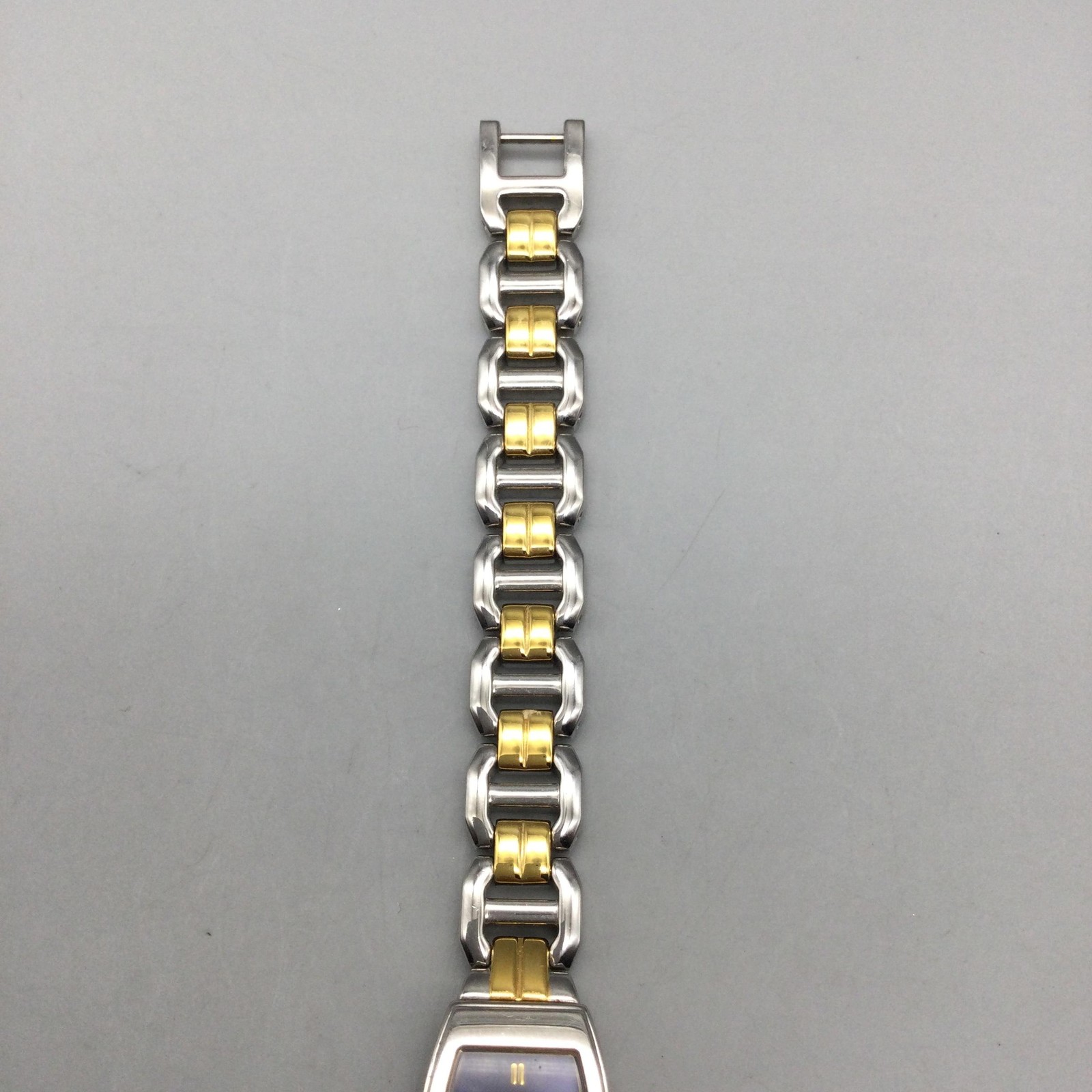 Pulsar Womens Watch 15mm Blue Dial Two Tone Steel Bracelet New Battery 7.25″