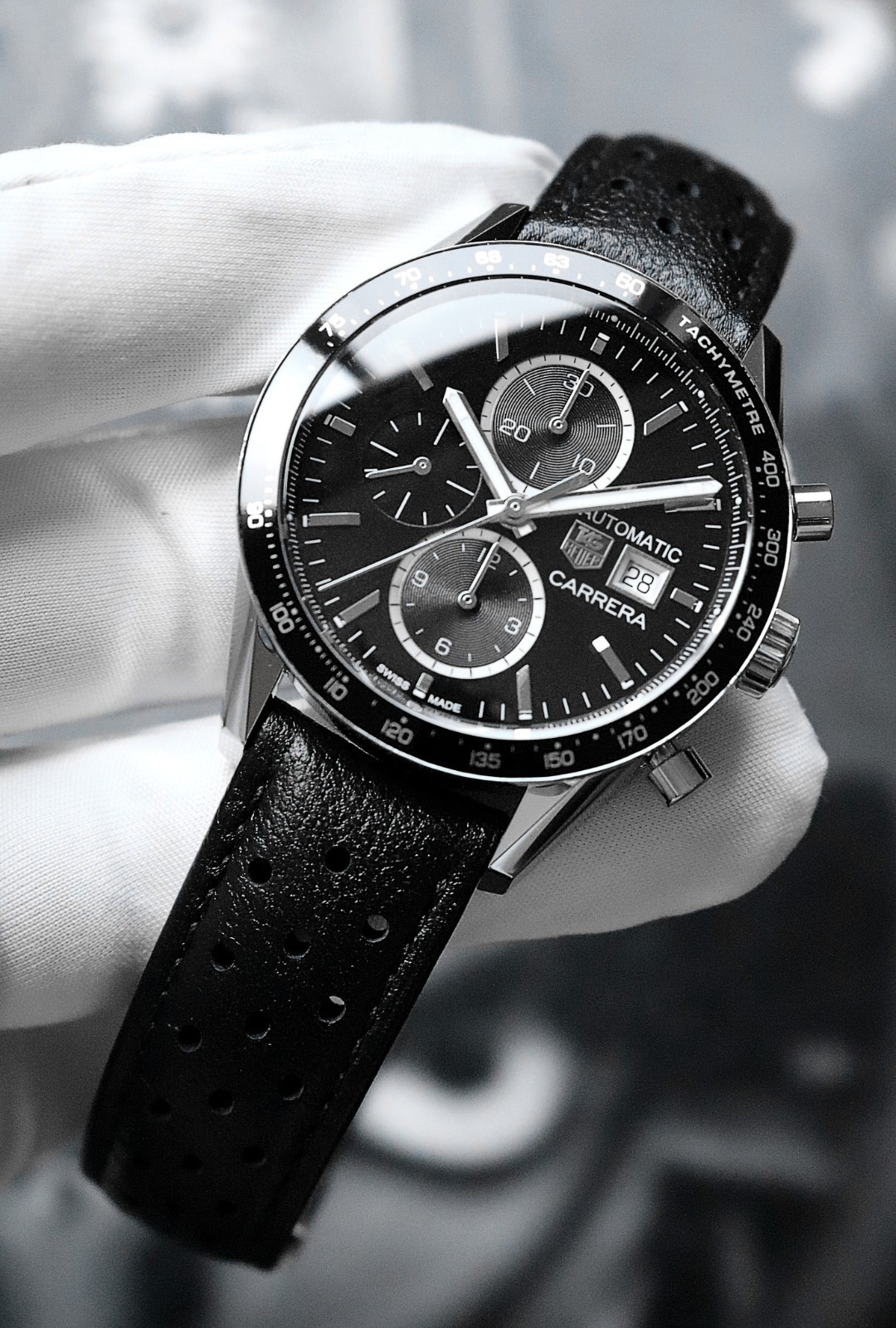 TAG Heuer Carrera Chronograph Automatic Watch 41mm – CV201AL.FC6357