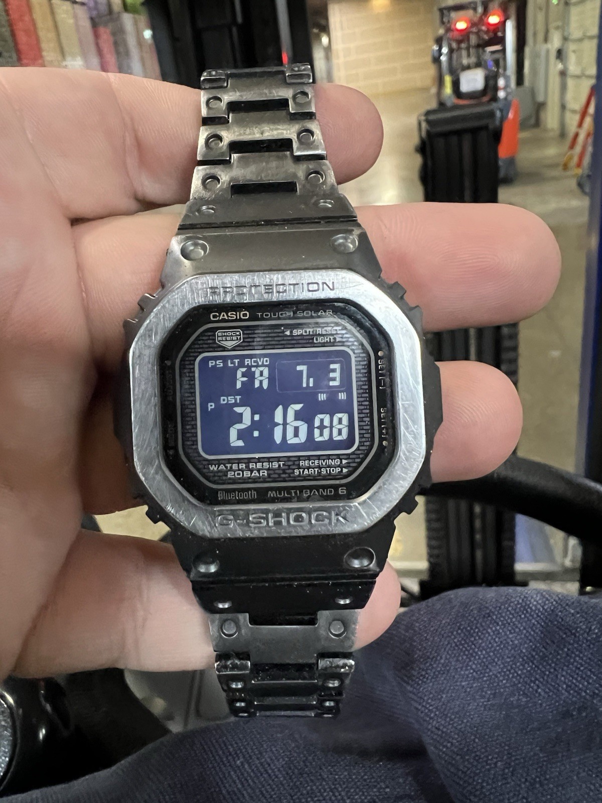 Casio G-SHOCK GMW-B5000 Tough Solar Bluetooth Atomic 200m Digital Watch