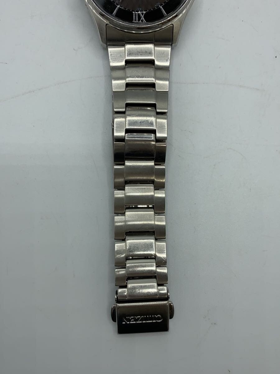 CITIZEN Solar Watch Analog Stainless BLK SLV H415 S112907