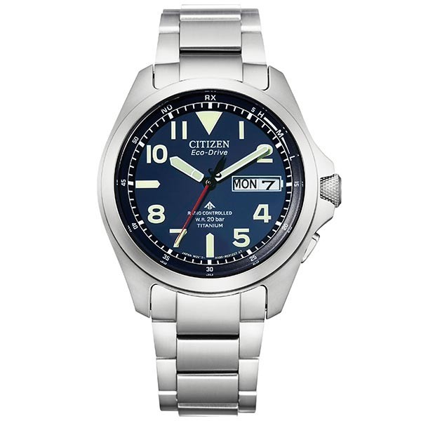 Citizen Promaster Land AT6080-53L Eco-Drive Super Titanium Sapphire Watch New