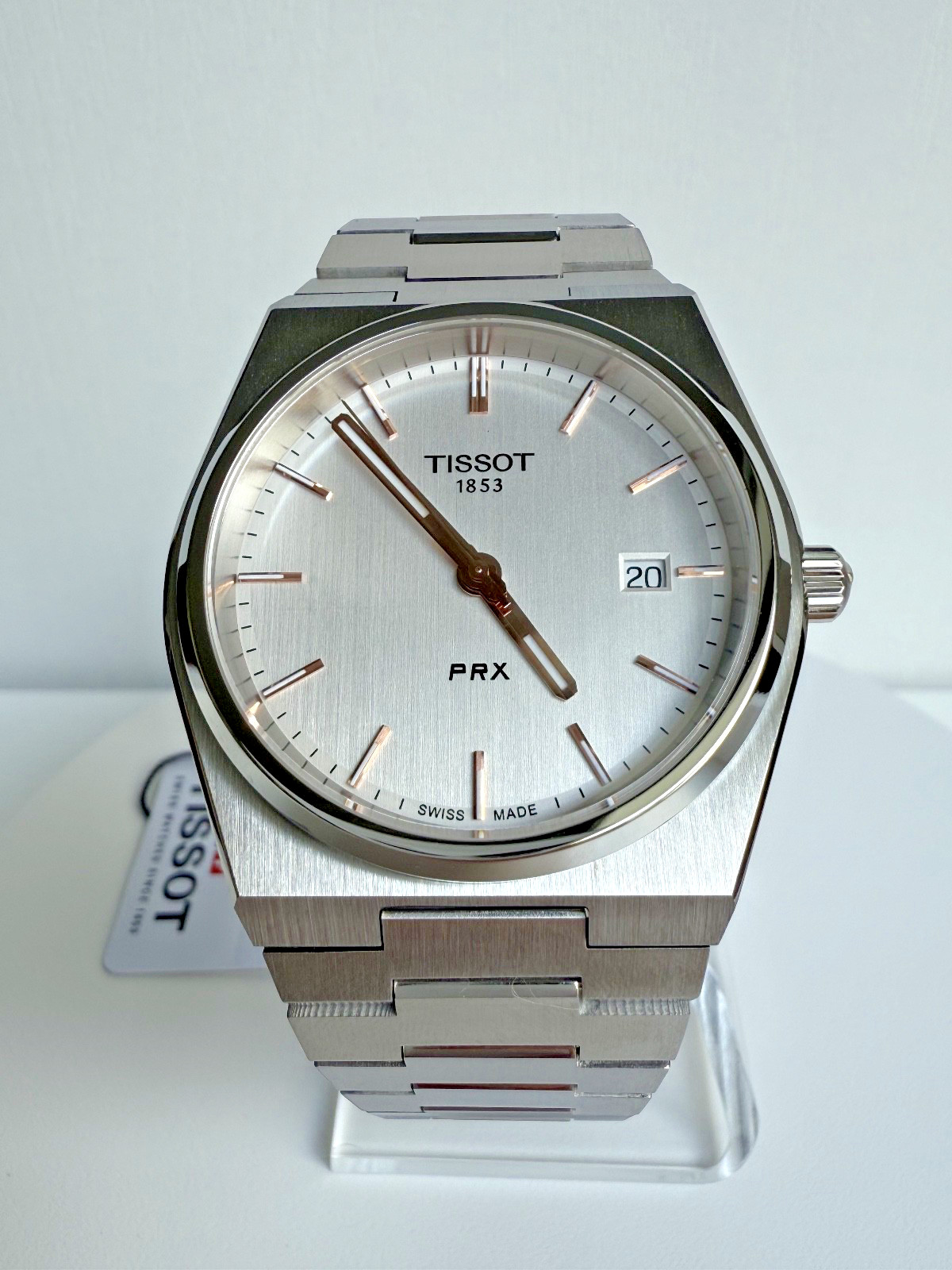 Tissot PRX Silver Men’s Watch – T137.410.11.031.00 40mm.