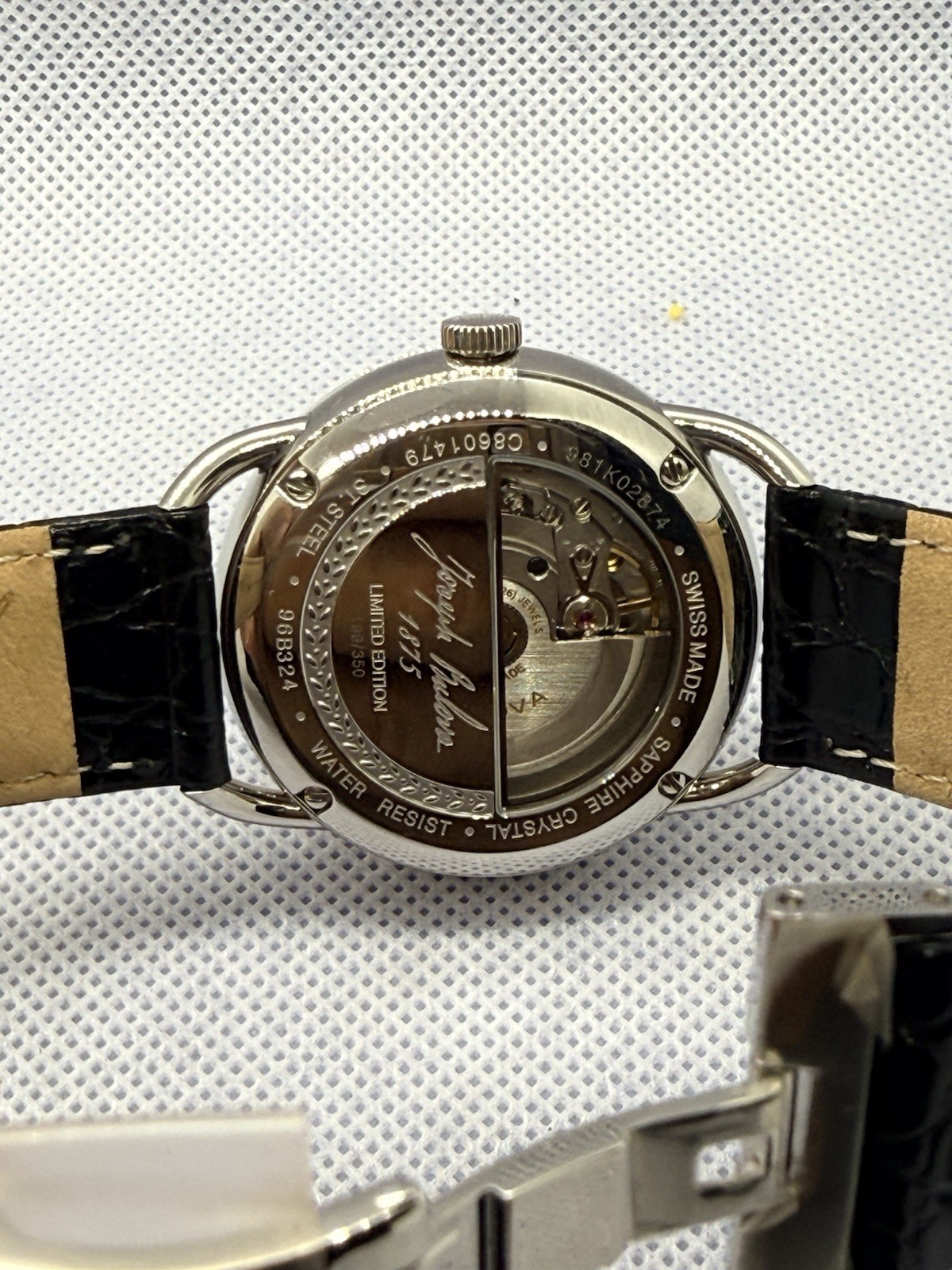 Bulova Joseph Collection 1875 Swiss Automatic Limited Edition 199/350 New