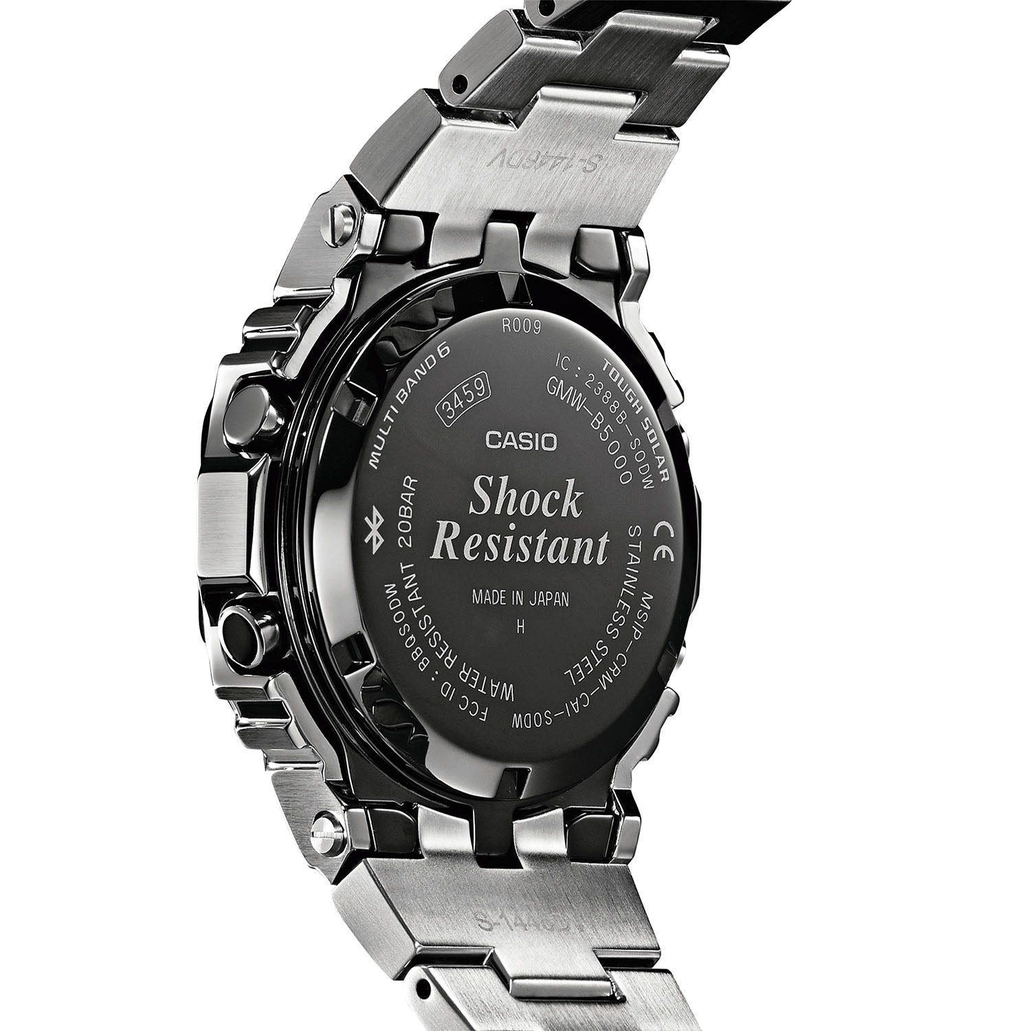 Casio G-SHOCK Full Metal GMW-B5000D-1JF Solar Radio Bluetooth Japan Import