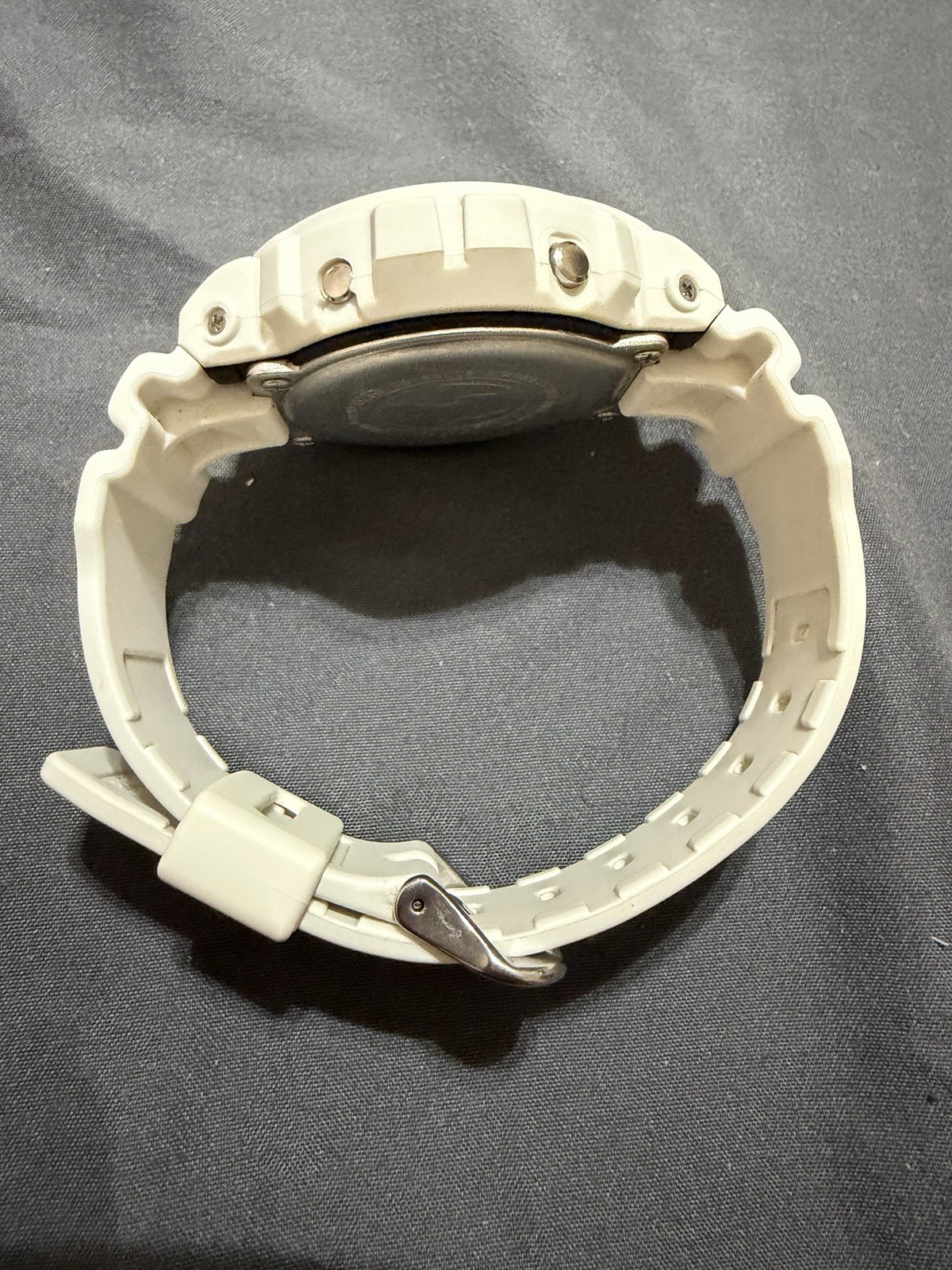 Casio Men’s G-Shock DW6900NASA237 Watch White Resin Case and Strap