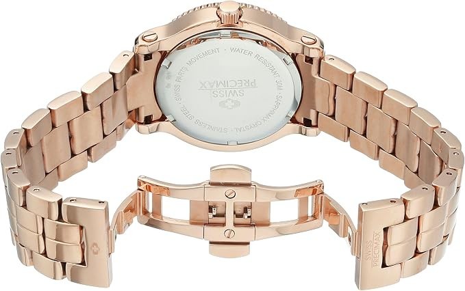 Swiss Precimax Women’s SP13328 Tribeca Diamond Analog Display Swiss Quartz Gold