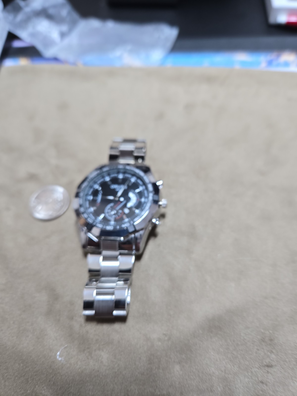Oruss 1853 luxury men’s watch featuring a stainless steel band