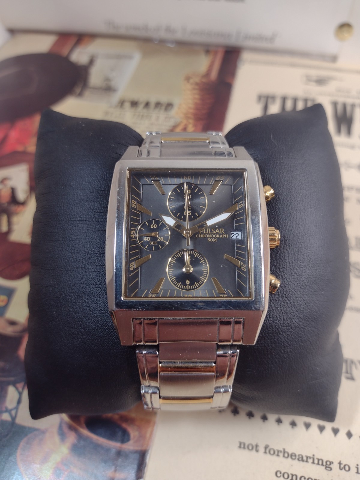Men’s Seiko Pulsar Wristwatch – YM92-X082