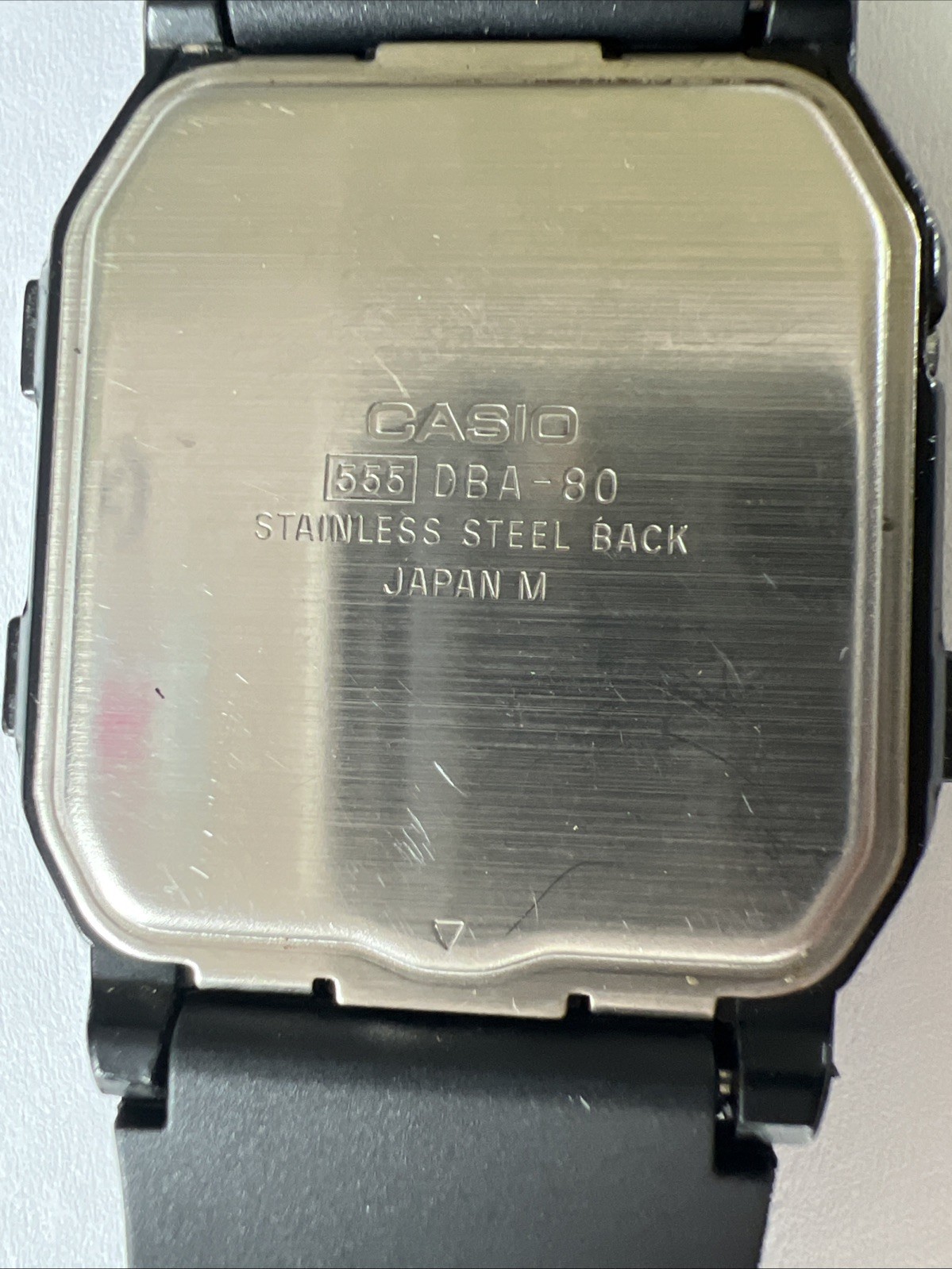 Casio Databank Phone Dialer – NO SOUND – 555 DBA-80 DIGITAL WATCH