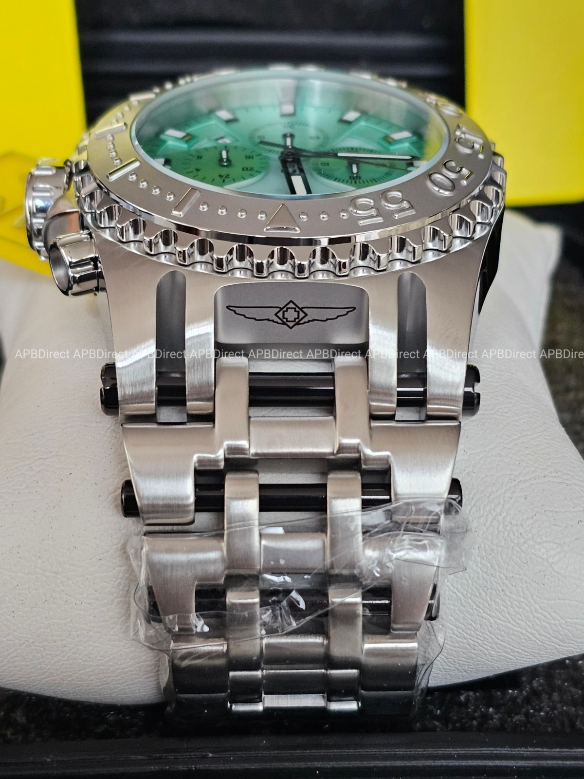 Invicta – CHAOS – Coalition Forces – TURQUOISE Blue 50mm Chronograph Mens Watch