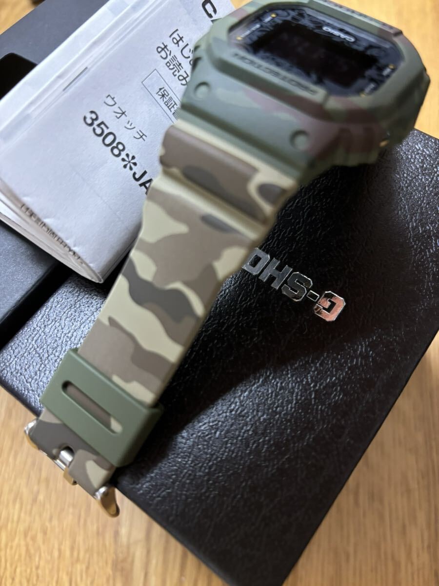 CASIO! Immediate decision! Frogman Speed ​​Model Camouflage Green x Tan Color