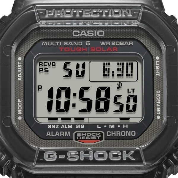 Casio G-Shock GW-S5600U-1JF Solar Multiband 6 Carbon Fiber Band Titanium JDM