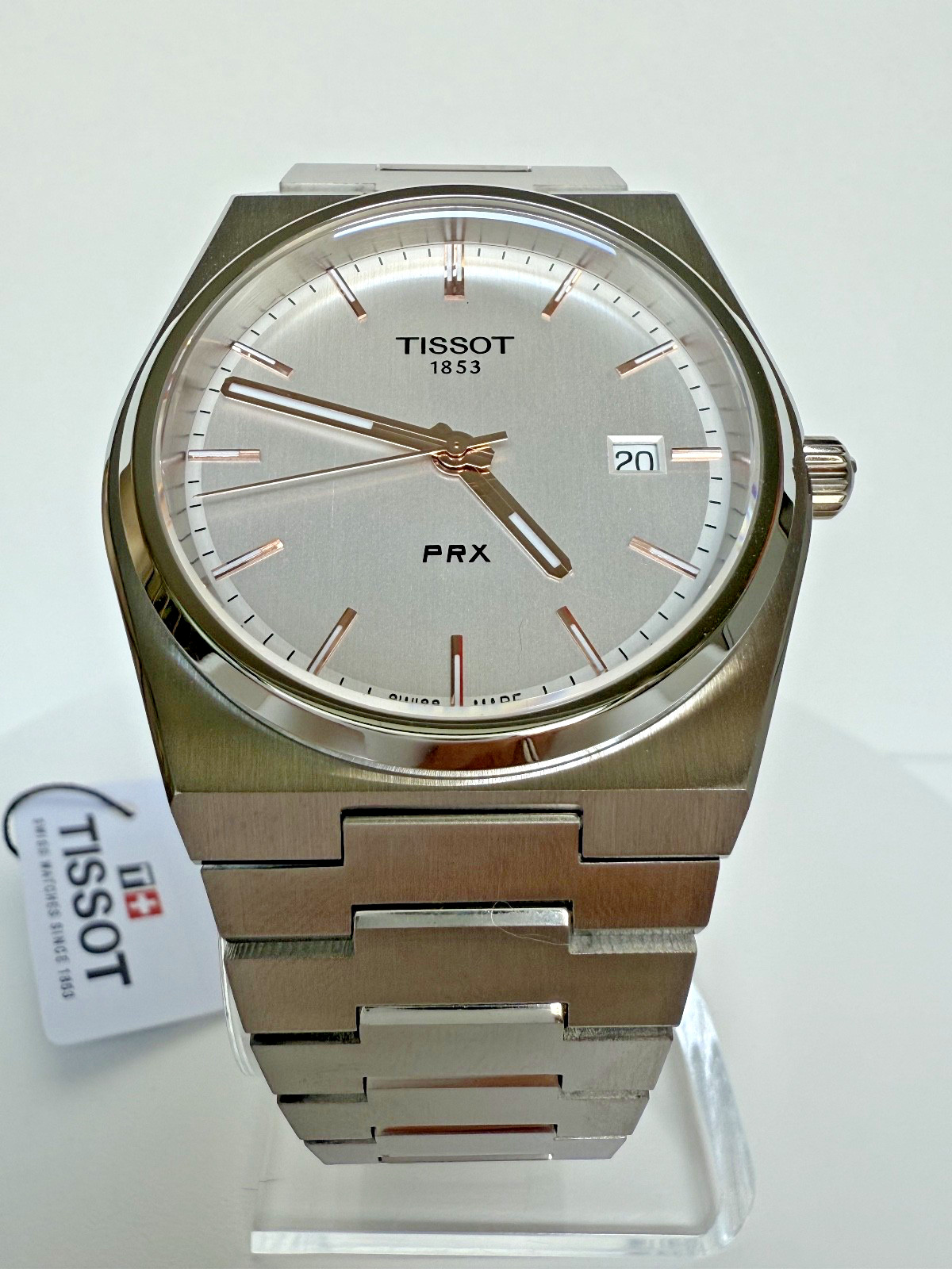 Tissot PRX Silver Men’s Watch – T137.410.11.031.00 40mm.