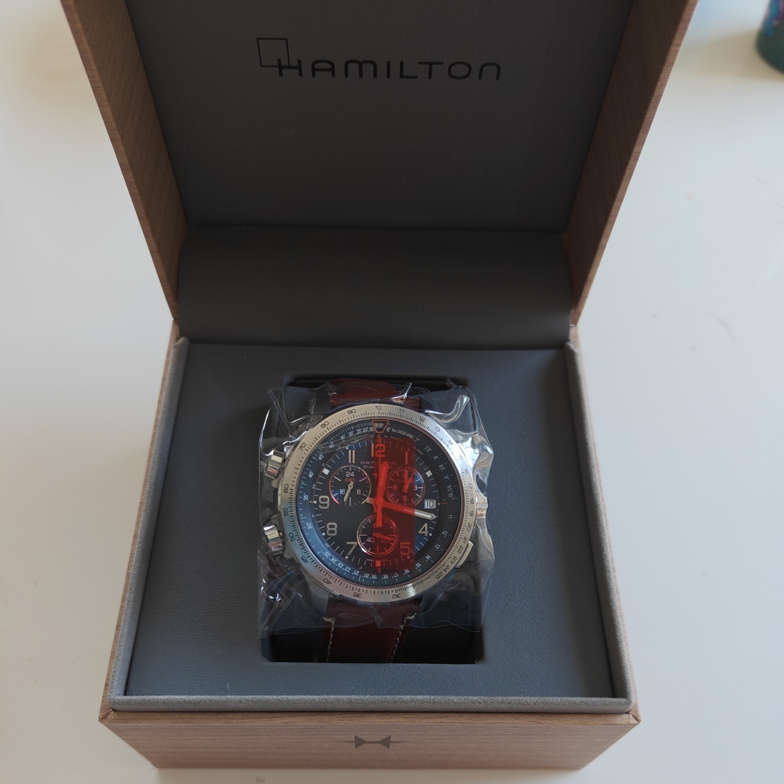 Hamilton Khaki Aviation X-Wind GMT Chronograph Quartz Watch