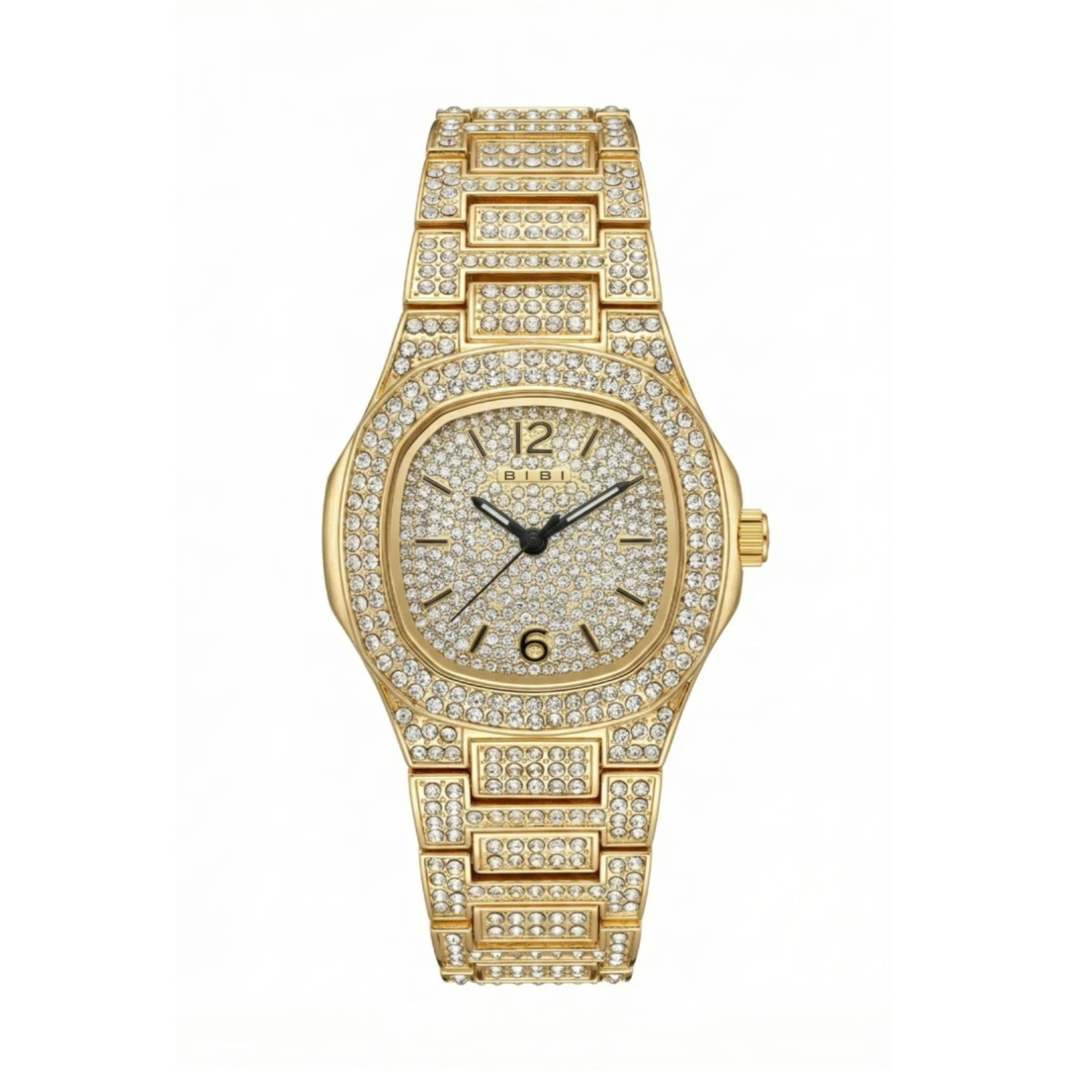 BIBI B0260 Gold With Crystals