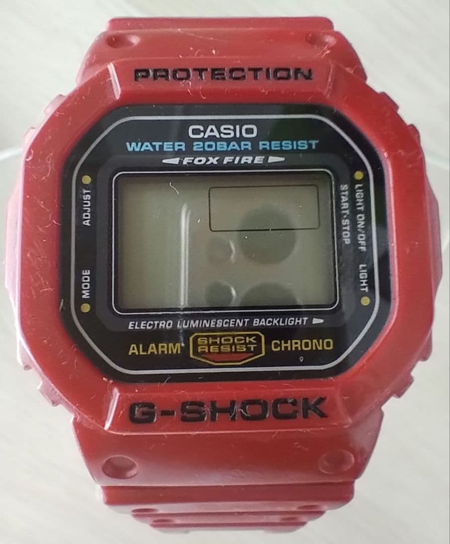 G-SHOCK DW-5600E Red Watch