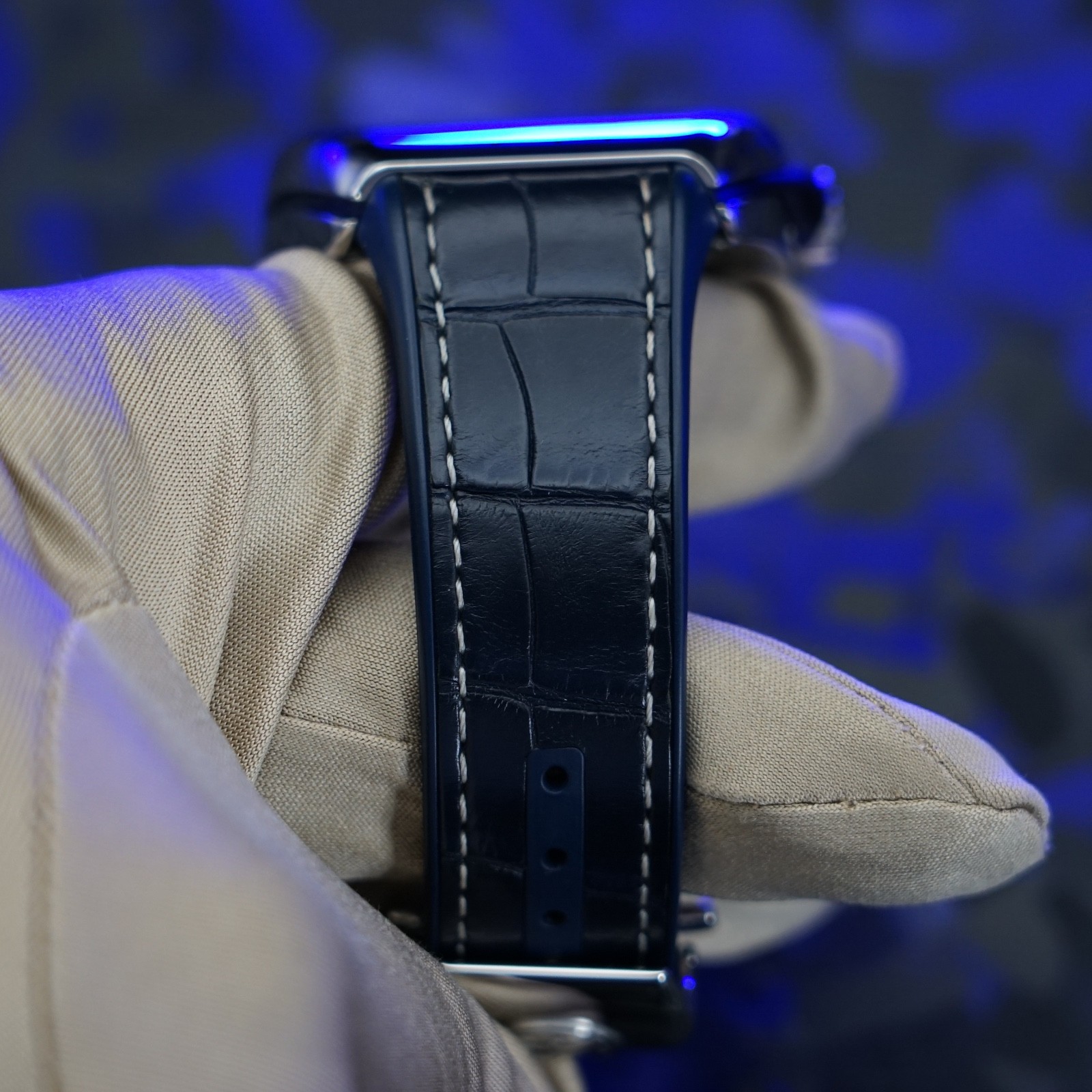 Franck Muller Vanguard Yachting Blue Stainless Steel 45mm V45SCDT – Full Set