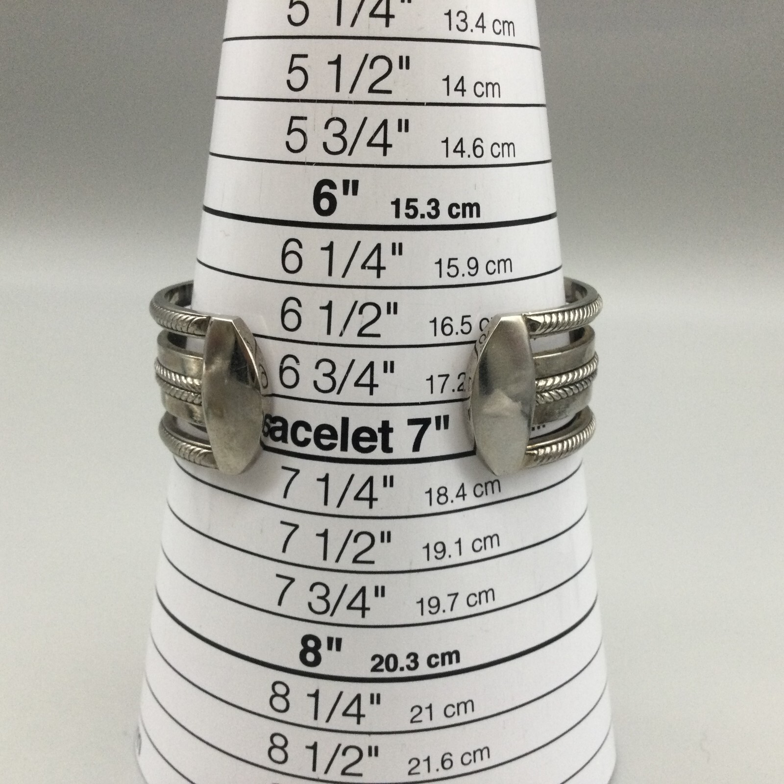 Premier Designs Watch Women 31mm Silver Tone Open Cuff Band New Battery