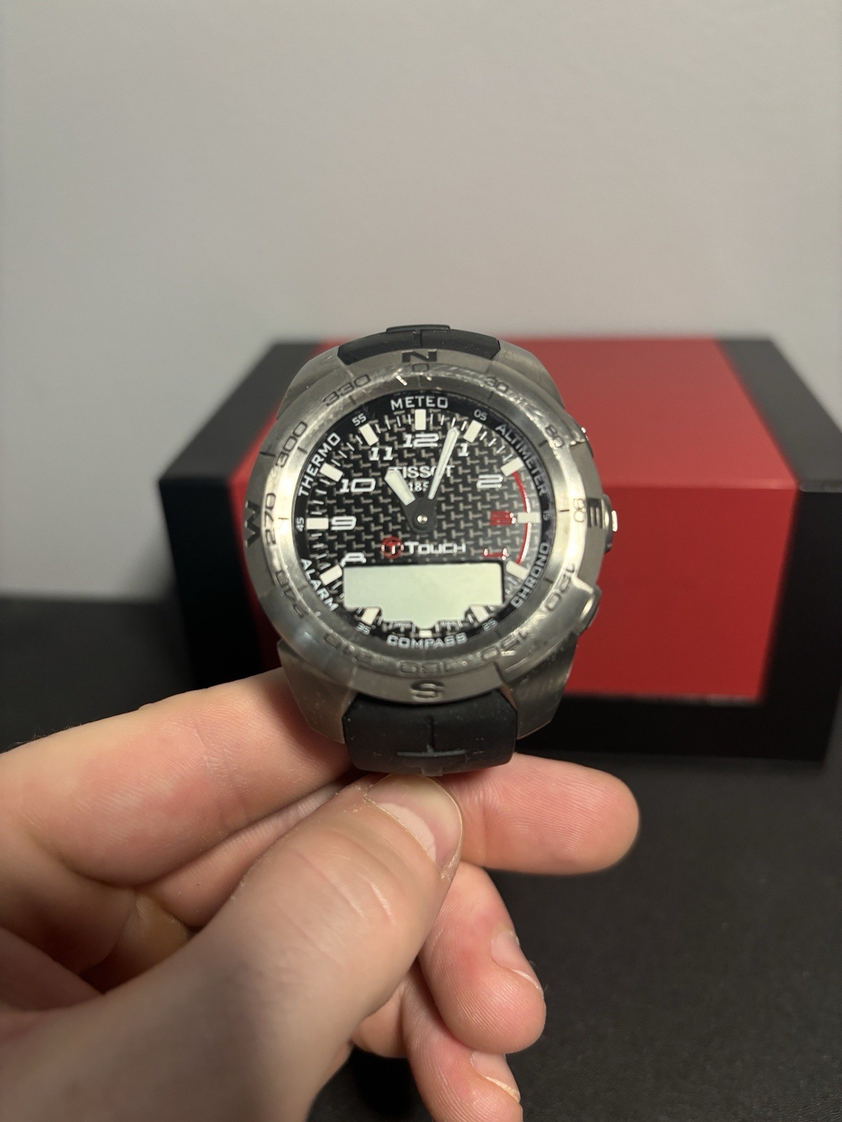 TISSOT T-Touch Expert T013420A Quartz Titanium 44mm Men’s Swiss Watch