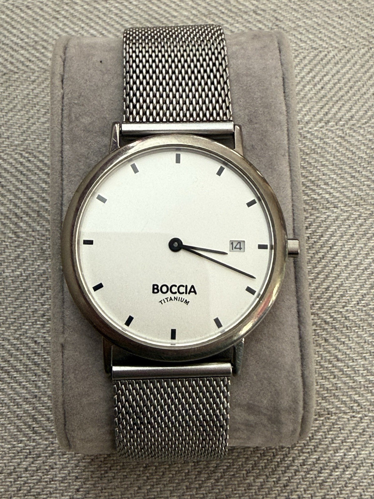 Boccia Men’s Titanium Watch