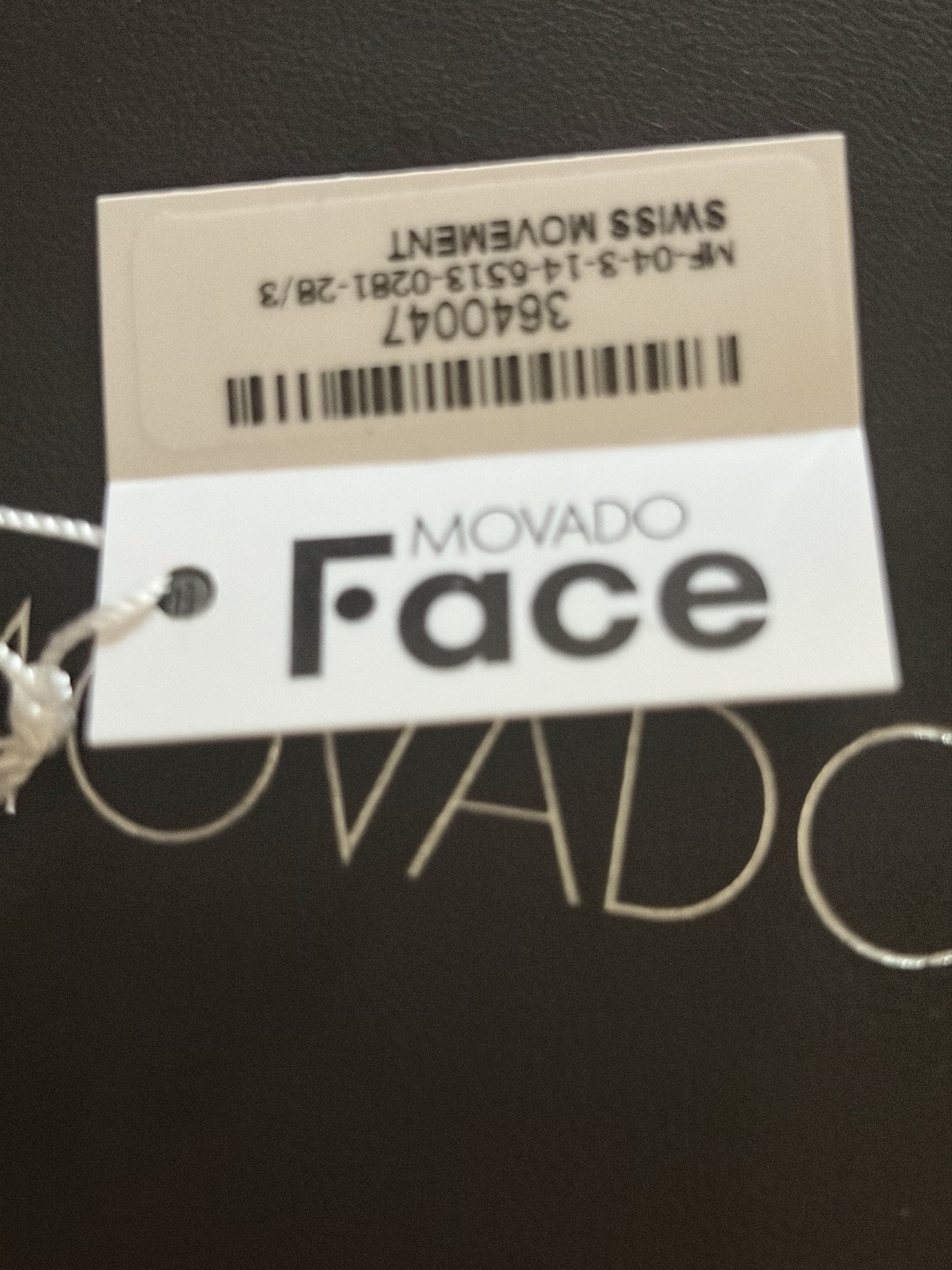 Movado Face Women’s Swiss Quartz Chronograph Gold Bracelet White Dial 28mm
