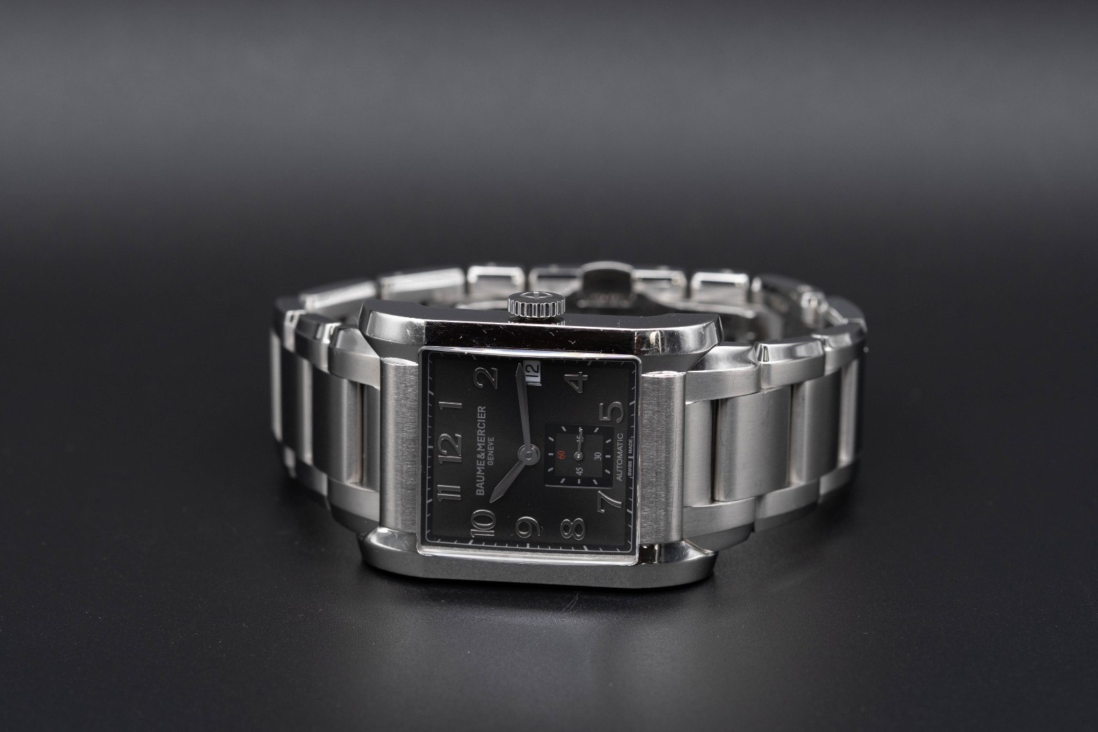 Baume & Mercier Hampton Gray Men’s Watch – 65697