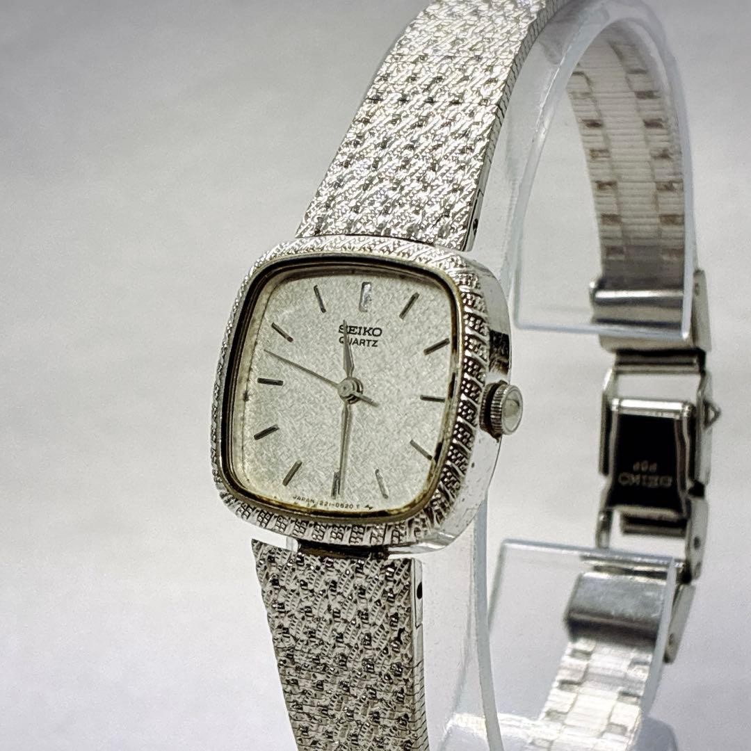 Battery replaced] SEIKO Vintage 1221-5340 Working Rare