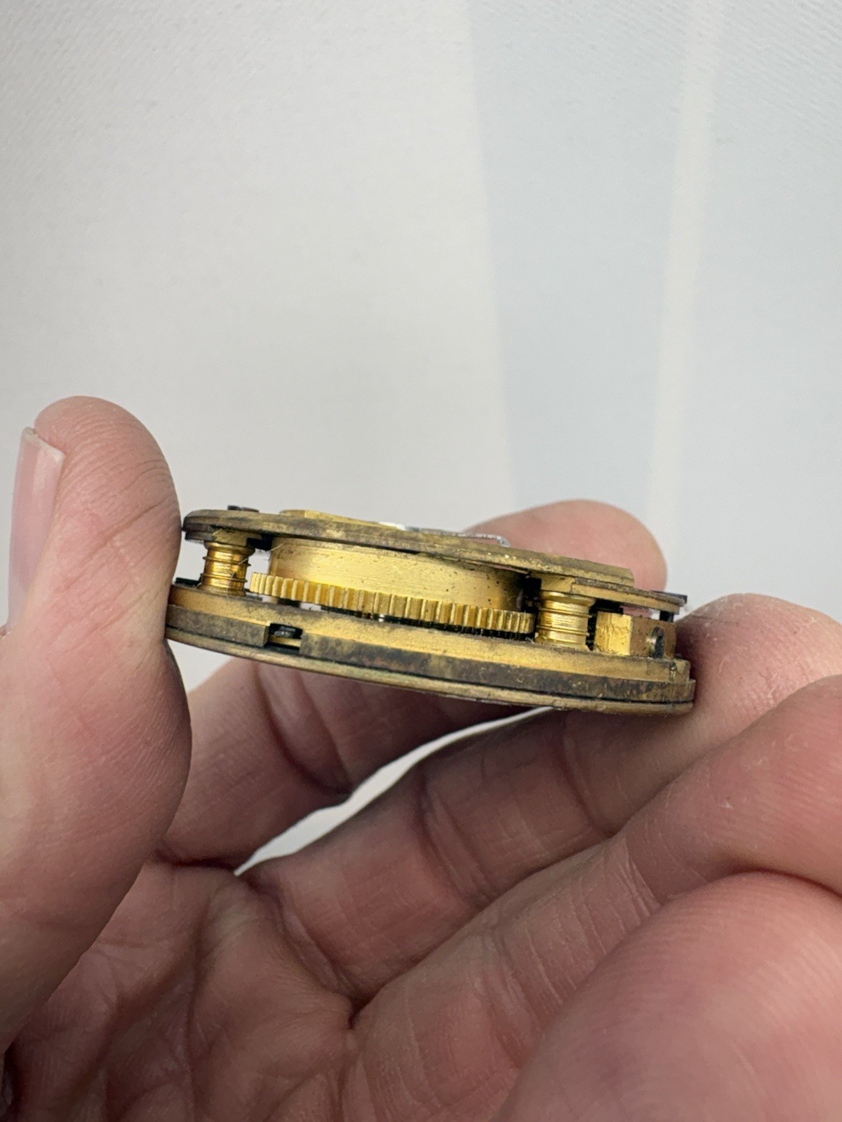 Hampden 18s Pocket Watch Movement Grade Gladiator Model 2 – 7 Jewels