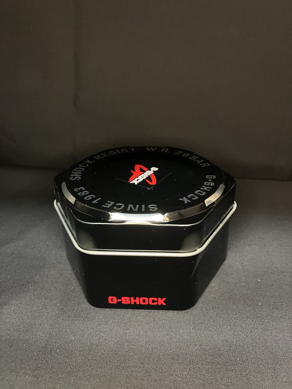 Custom G Shock Clear Red Dw5600
