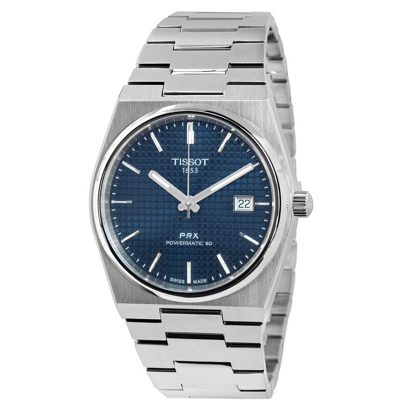 Tissot Prx Powermatic 80 40mm Blue Dial Brand New Full Set