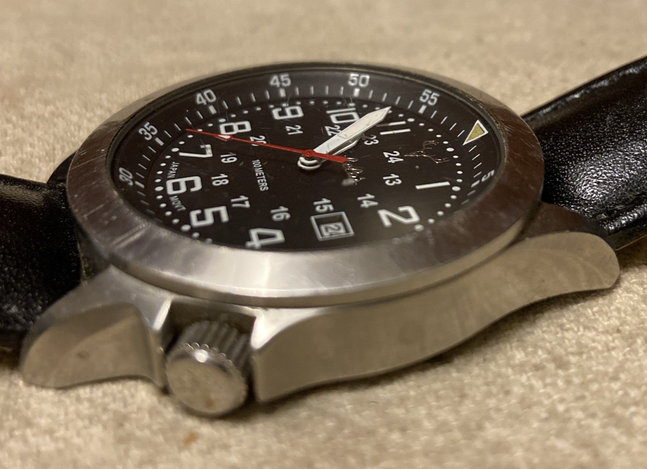 Cabela’s Outdoor Gear Men’s Calander 300 M Wristwatch – Working