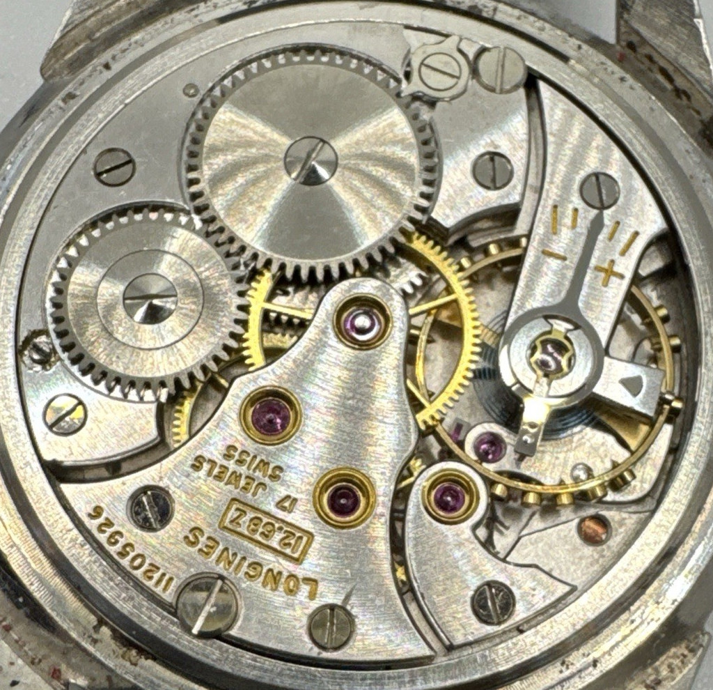 Longines Vintage 12.68Z Caliber Overhauled 35mm Tapestry Dial Swiss Made