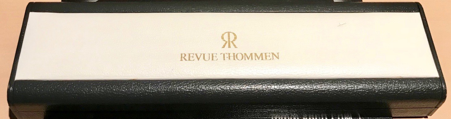 REVUE THOMMEN CHRONOMARK 2 Button Auto Chronograph – Valjoux 7750 With Box Steel