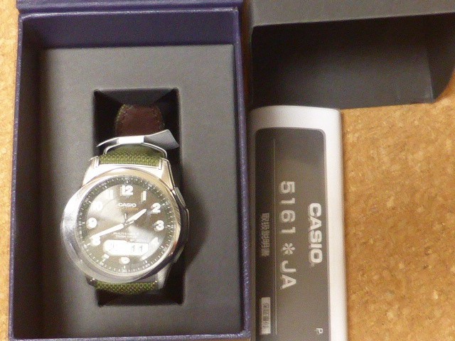 CASIO WAVE CEPTOR WVA-M630B-3AJF Tough Solar men Watch Atomic Radio New