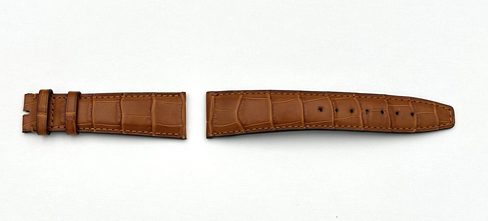 IWC Alligator Leather Strap 22/18 mm Ref. 21090 Brown Watch Band