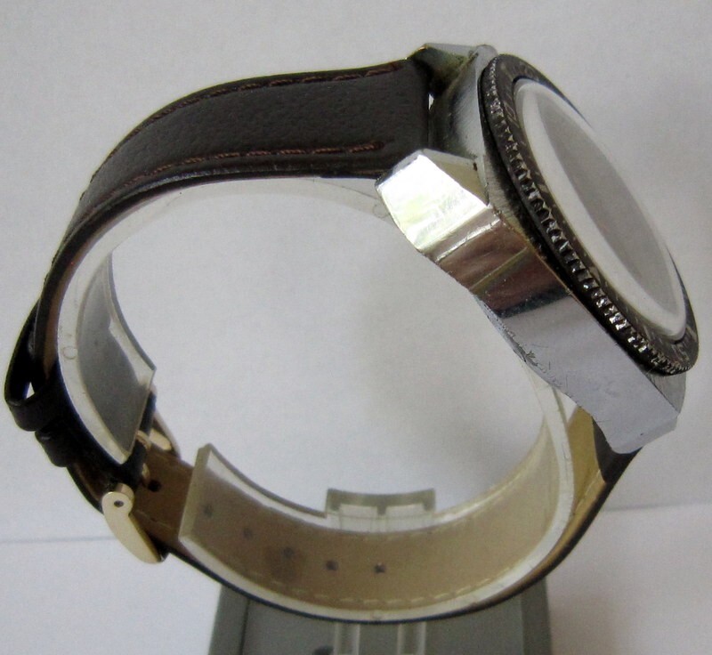 VINTAGE EXCELLENT DDR GERMANY RUHLA FLYBACK DIVER CHRONOGRAPH, SERVICED, 1970’s