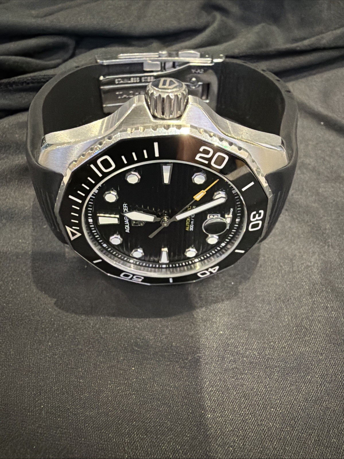 TAG Heuer Aquaracer Men’s Black Watch – WBP201A.FT6197