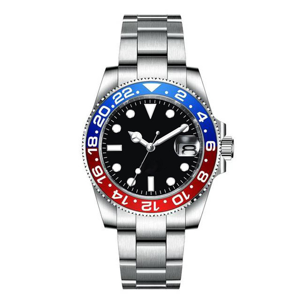 C3 Luminous Insert 38mm SUB Case NH35A Automatic Watch For Men Sapphire Glass